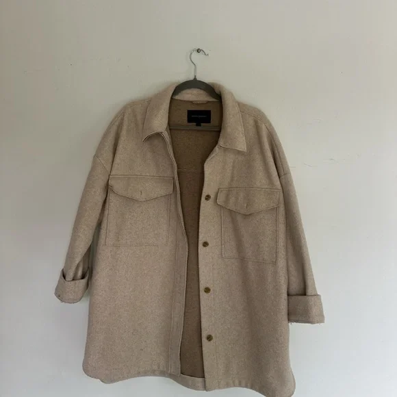 Banana Republic Tan Blazer with Relaxed Fit - Picture 1 of 1